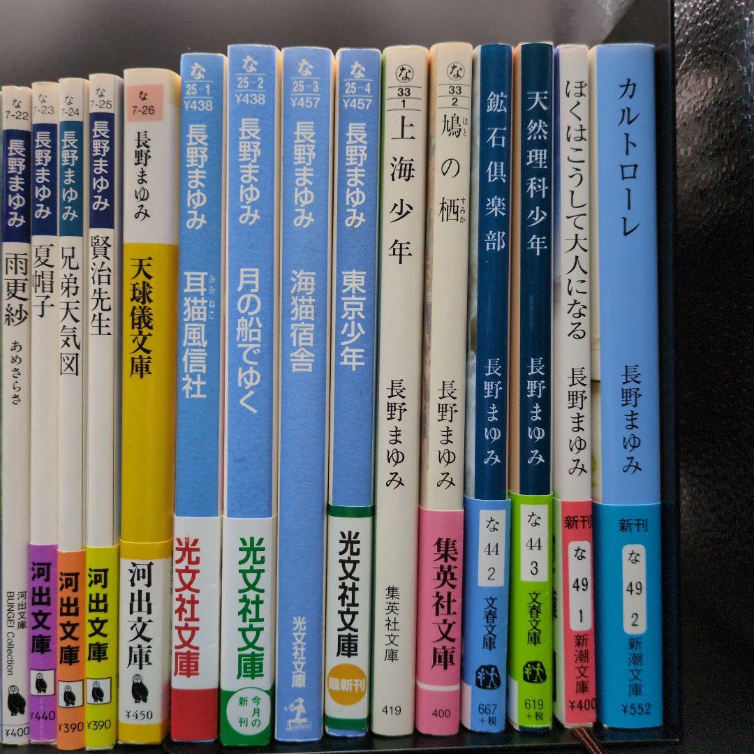 36冊セット まとめ売り 長野まゆみ 河出 光文社 集英社 文春 新潮