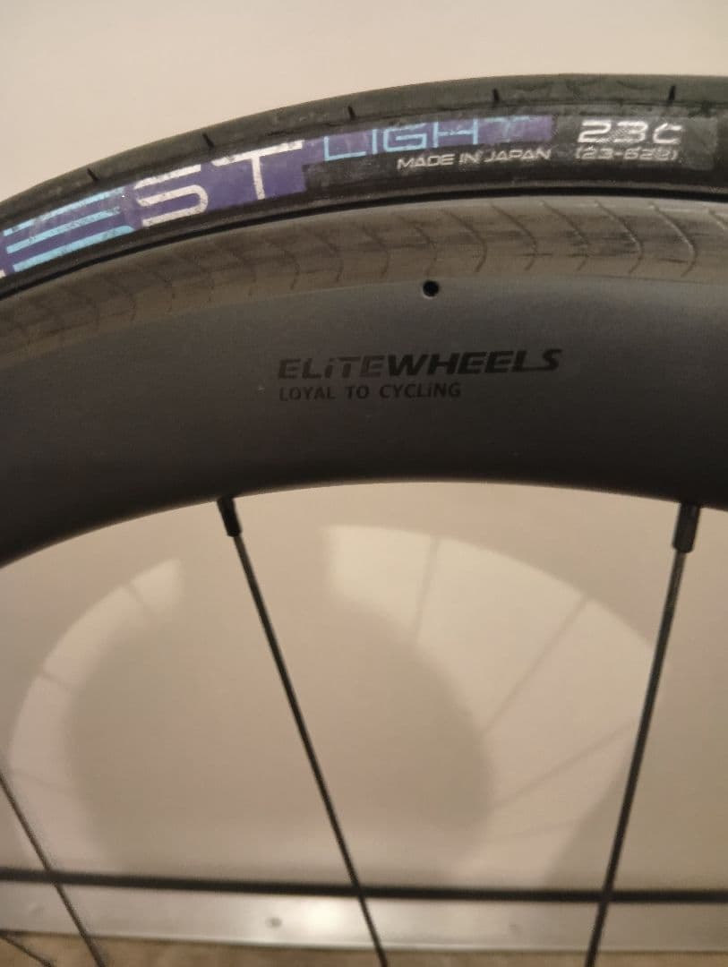 Elitewheels edge 50　エリートホイール　フロント（送料込）