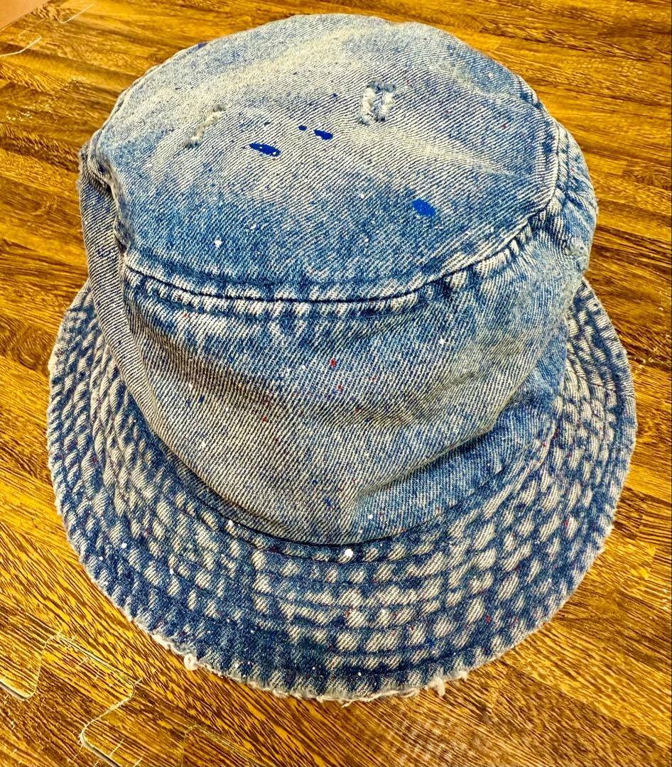 新品☆TMTヴィンテージ加工★デニムバケットハット