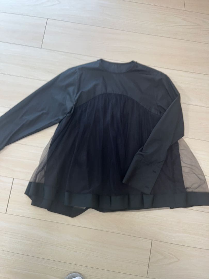 ella tull layered blouse チュールレイヤードブラウス