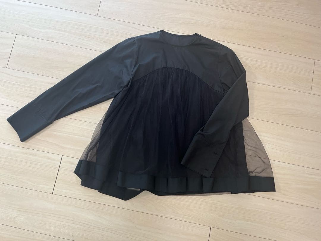 ella tull layered blouse チュールレイヤードブラウス
