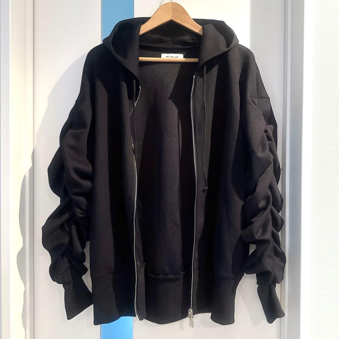りっか 美品 melt the lady body jersey パーカー