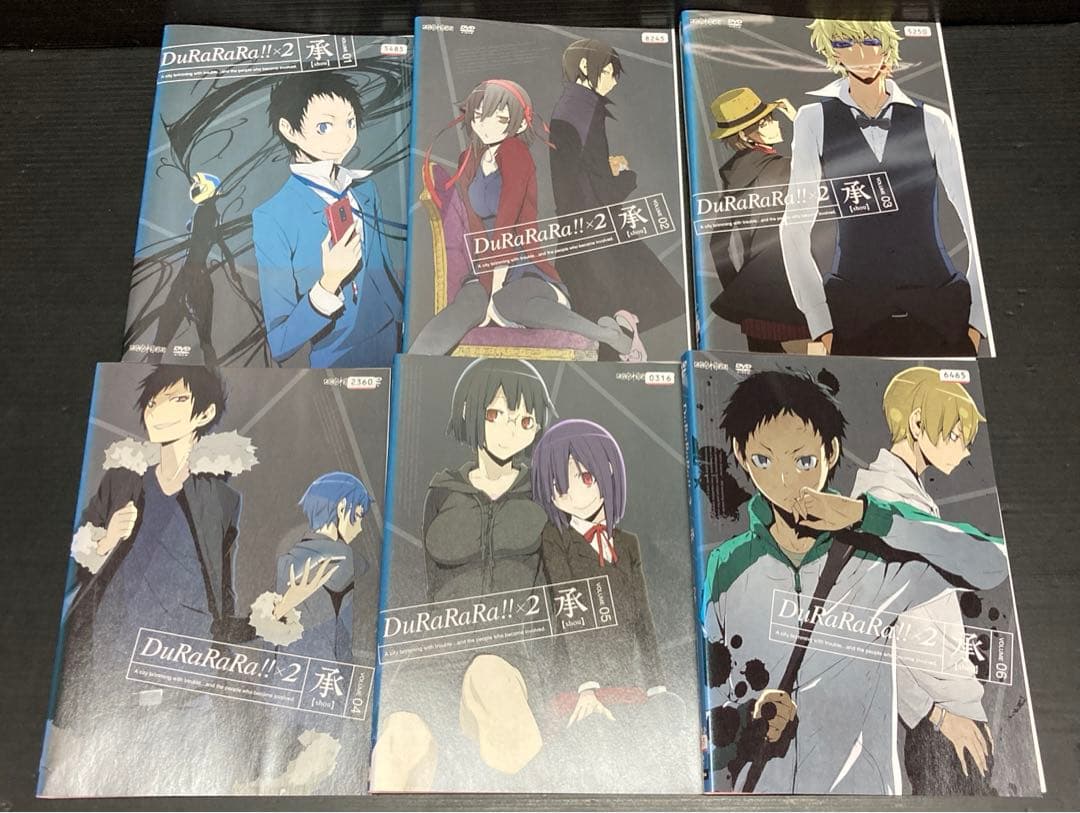 デュラララ!! 1~13巻 デュラララ !! ×2 承転結 全31巻 DVD
