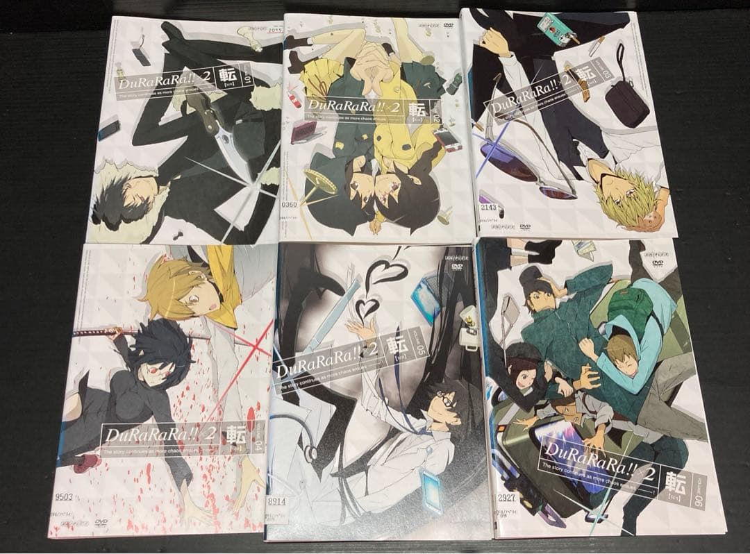 デュラララ!! 1~13巻 デュラララ !! ×2 承転結 全31巻 DVD