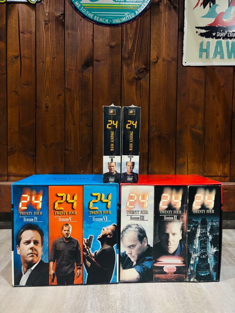 24 DVD ボックスセット シーズン1-8