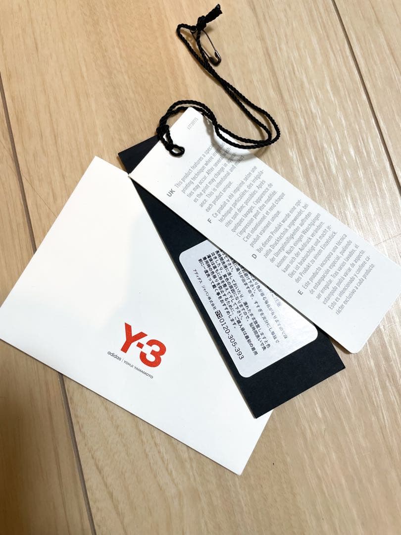 タグ付き　Y-3 ワイスリー　トラックジャケット