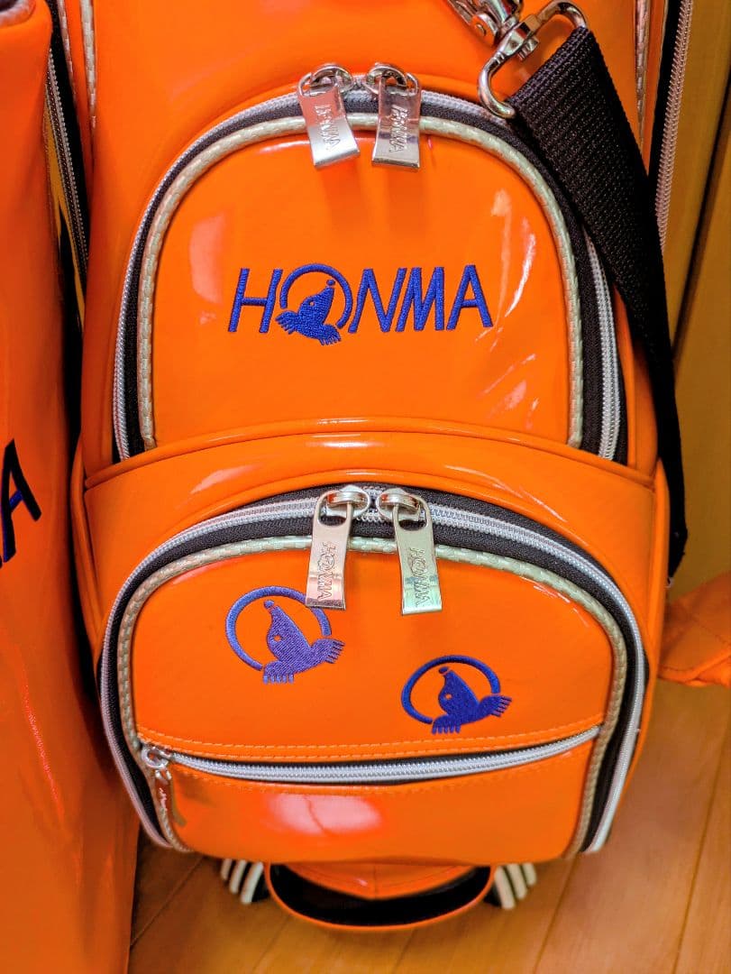 HONMA キャディバッグ オレンジ
