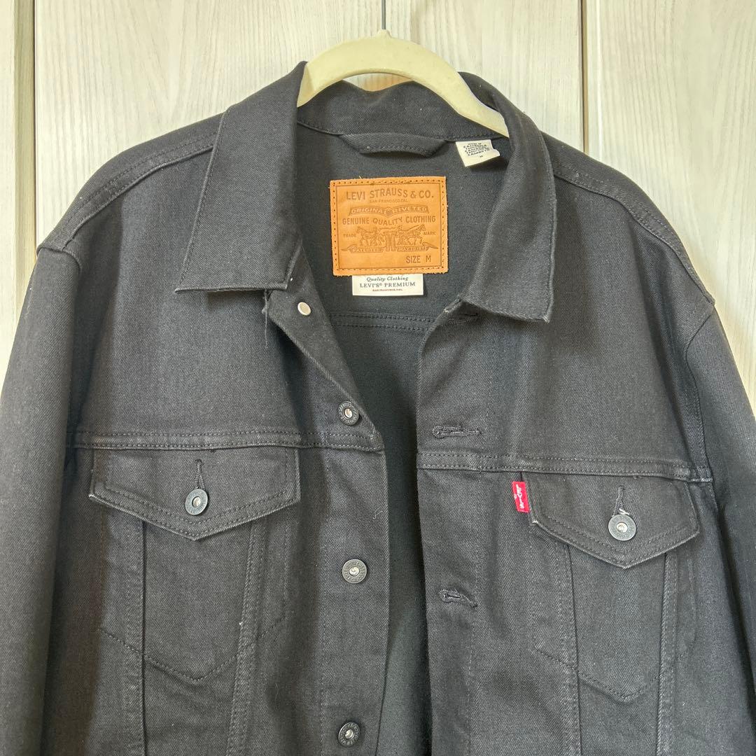 Levi's PREMIUM ブラックデニムジャケット