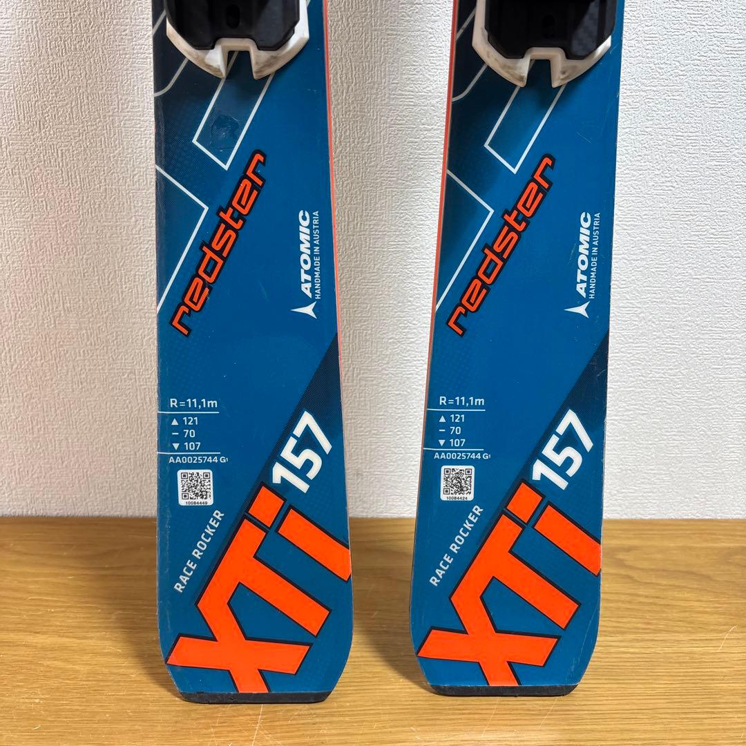 ATOMIC（アトミック）XTi redster 157cm スキー板 ビン付