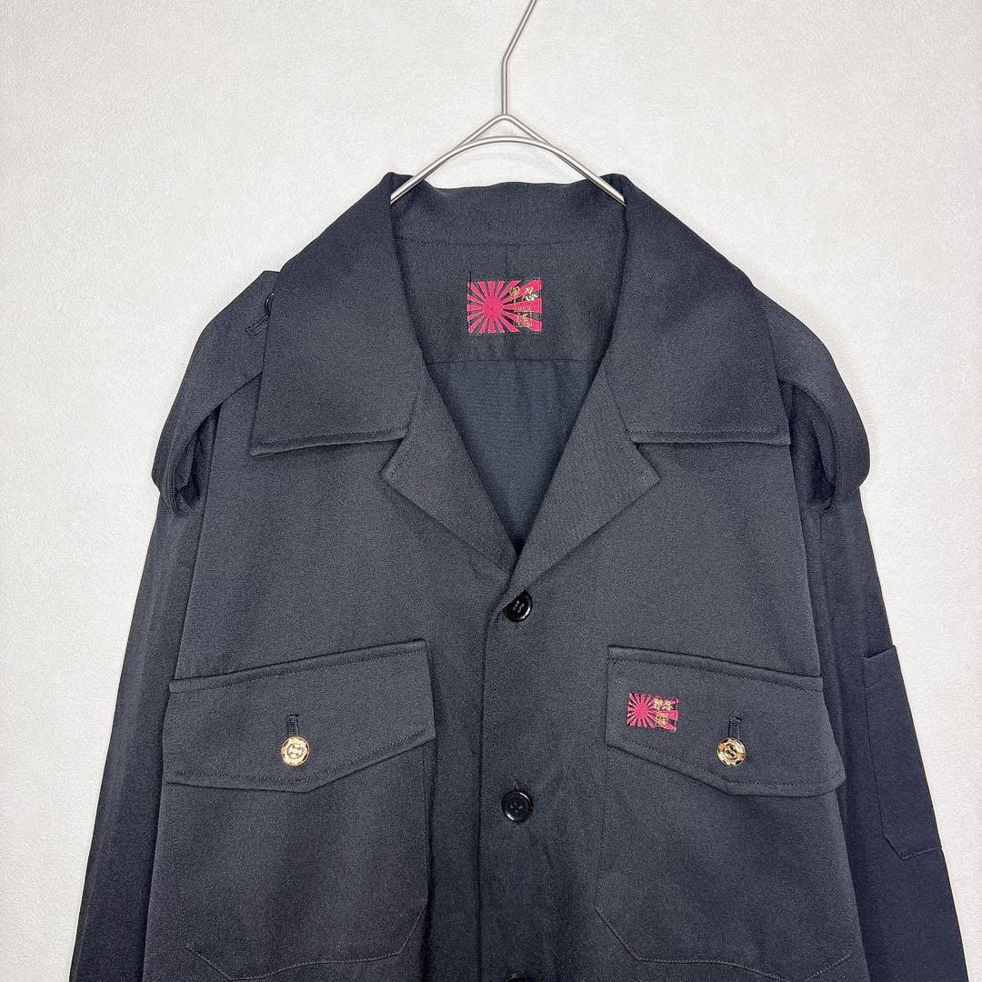 【最終値下】 特攻服 押忍 大きい ジャケット 応援団 学ラン 卒業 a1419