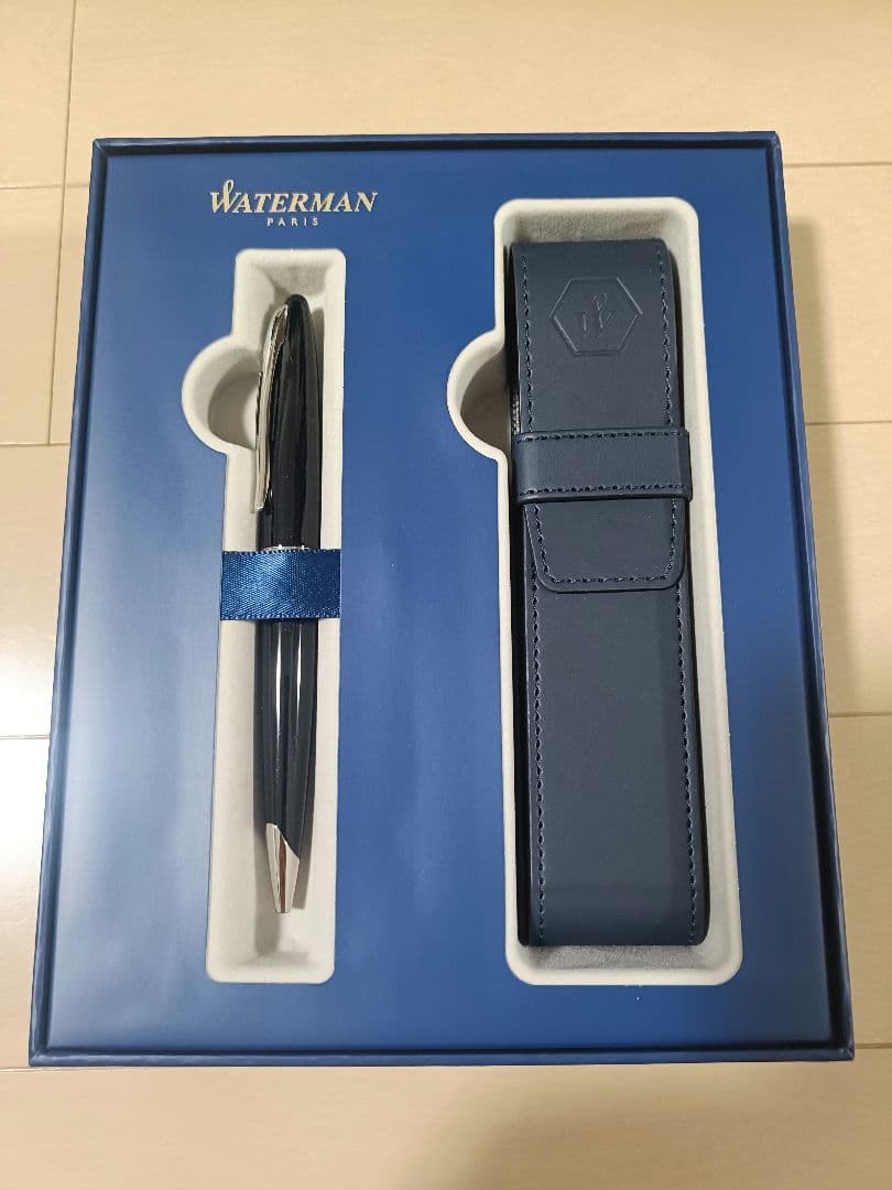 WATERMAN カレン ボールペンとペンケースセット