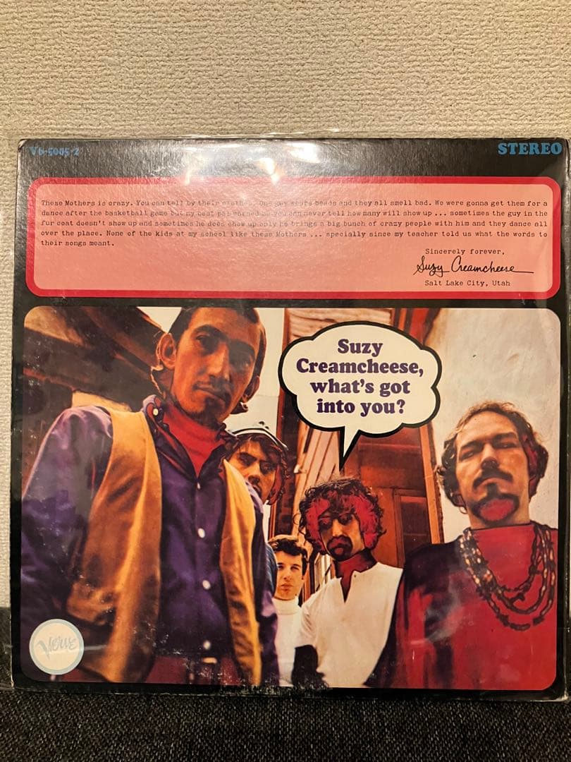 USオリジThe Mothers of Invention Freak Out!