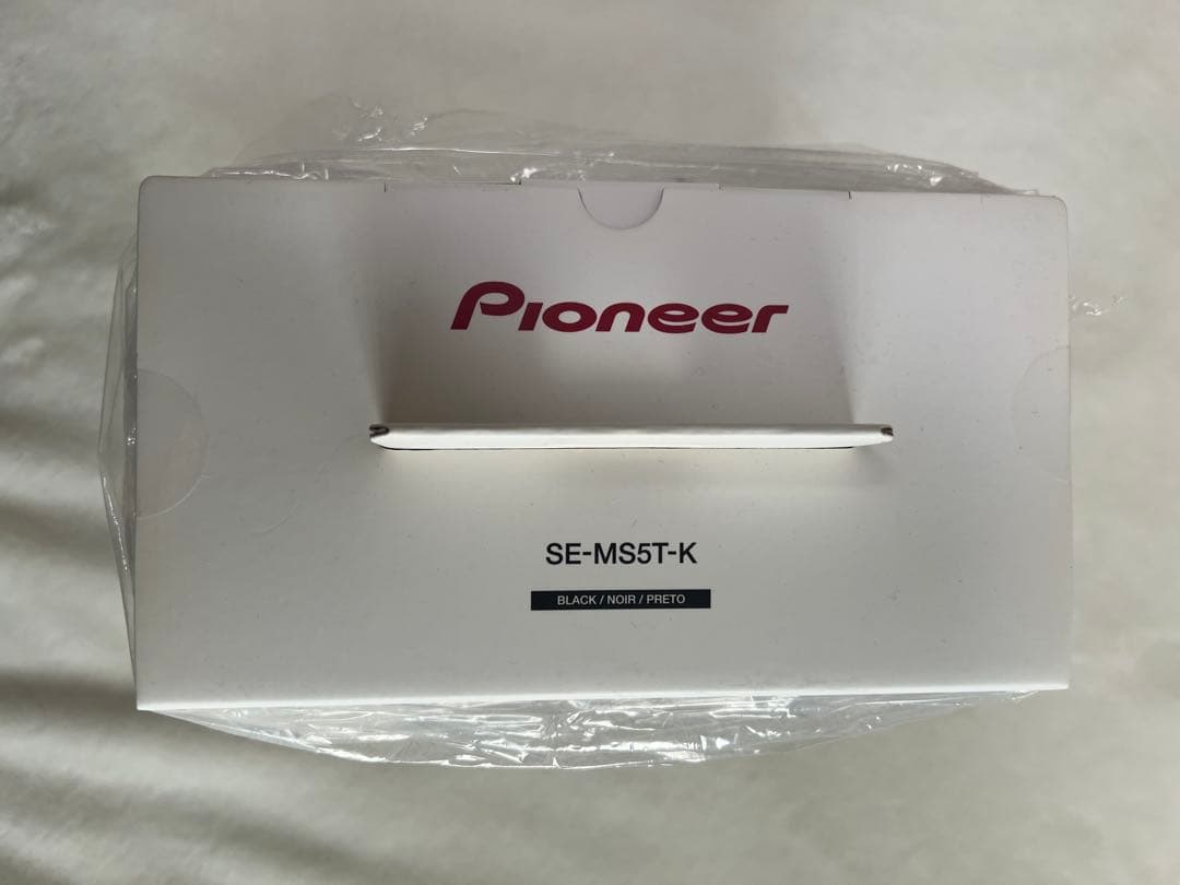 【新品未使用未開封】Pioneer SE-MS5T-K 有線ヘッドホン★ブラック