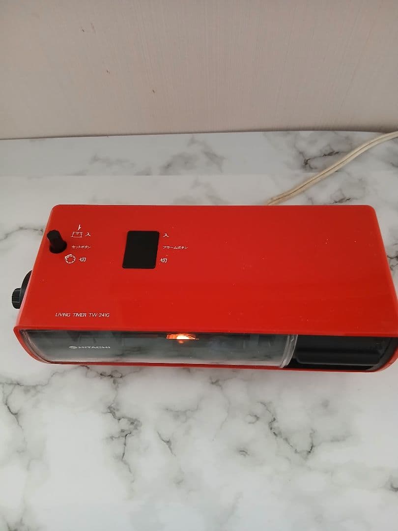 HITACHI パタパタ時計 昭和レトロ TW241G 50/60Hz
