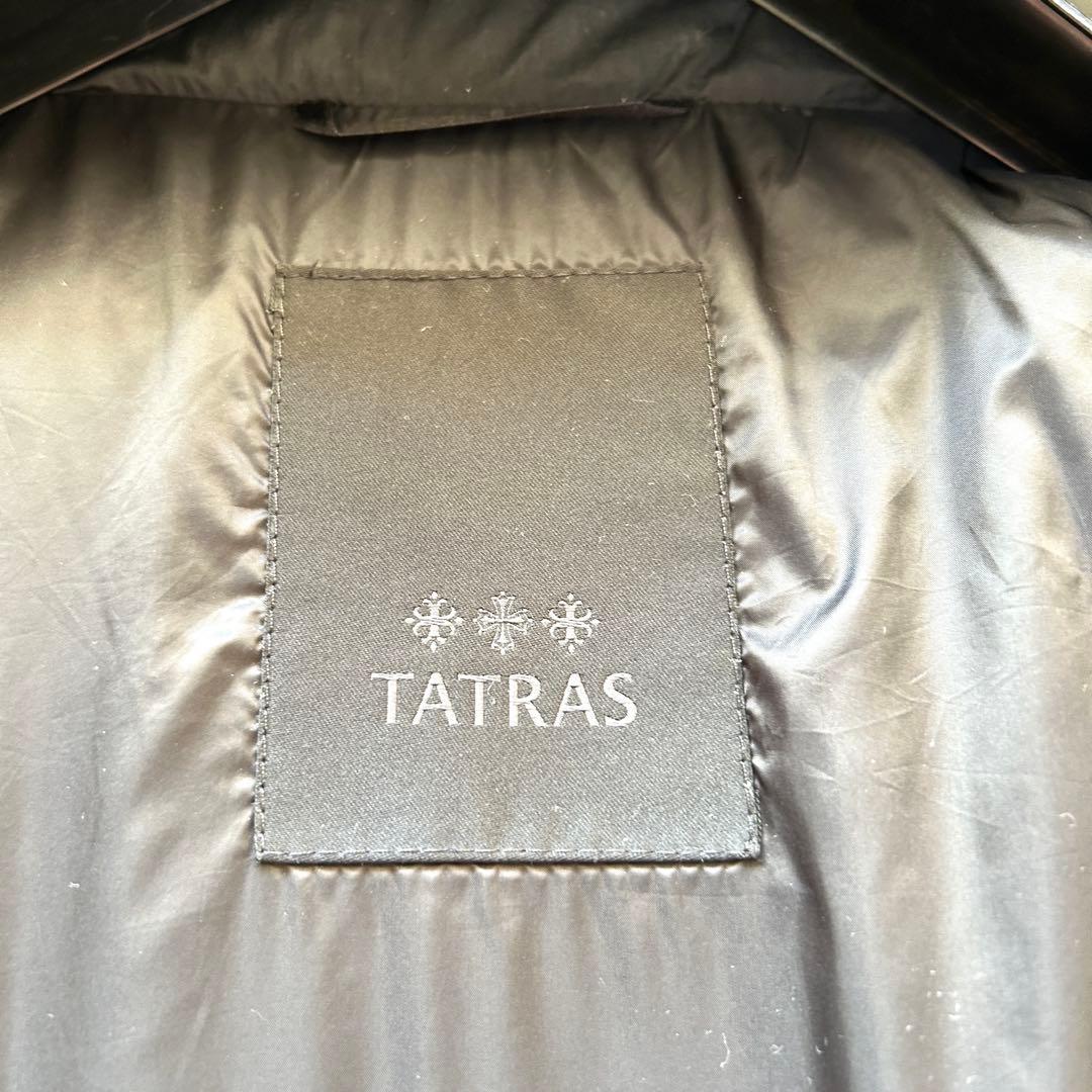 【美品】TATRAS タトラス　ダウンベスト　CURONE クローネ　黒　1