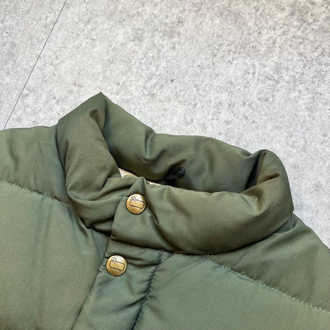 80s Woolrichウールリッチ 60/40クロスダウンベスト USA製