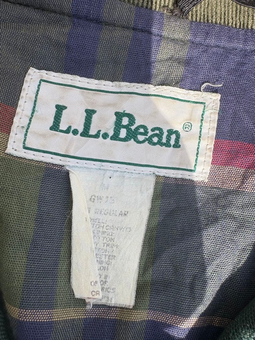 L.L.Bean 80s 襟コーデュロイ ハンティングジャケット ライナー