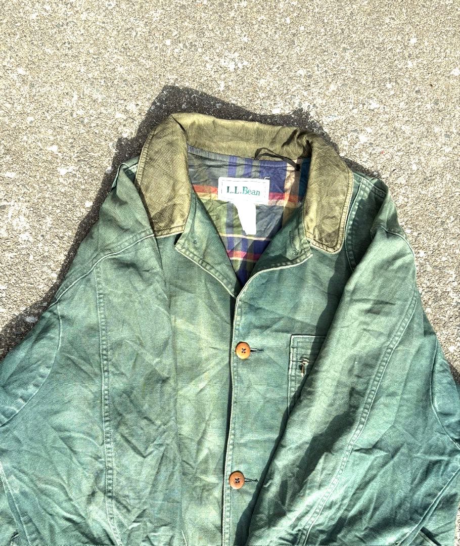 L.L.Bean 80s 襟コーデュロイ ハンティングジャケット ライナー