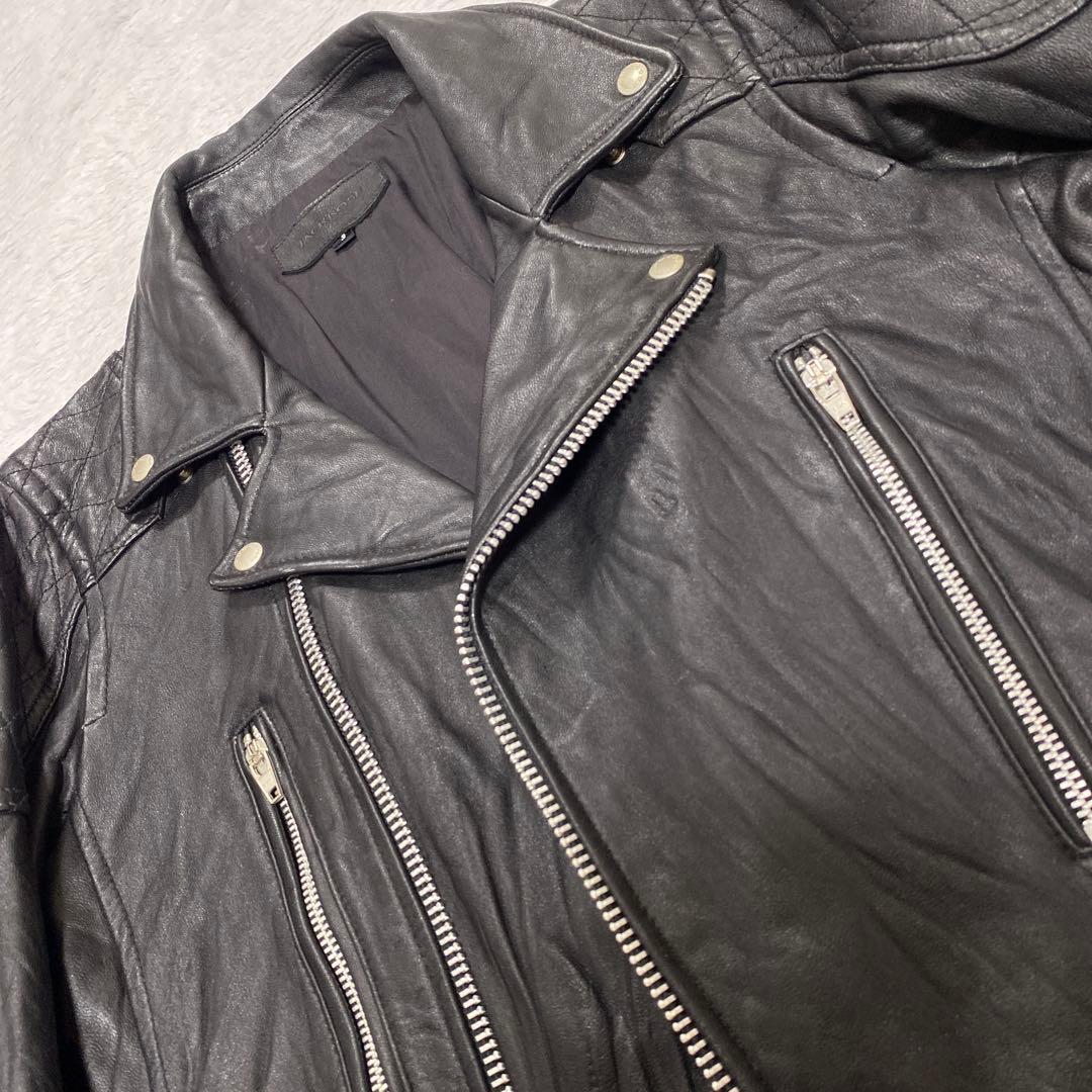 ジャケット・アウター Jackrose 00s lamb leather riders jacket