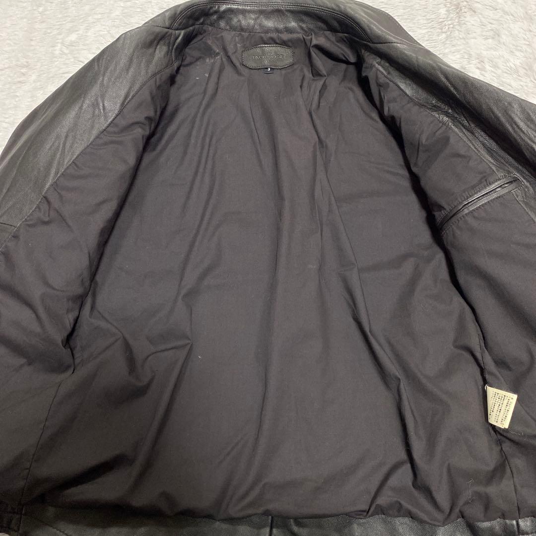 ジャケット・アウター Jackrose 00s lamb leather riders jacket