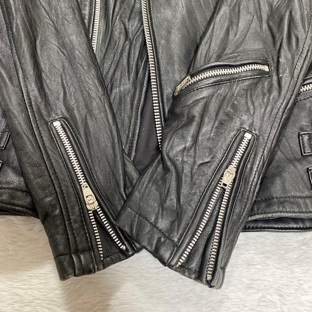 ジャケット・アウター Jackrose 00s lamb leather riders jacket