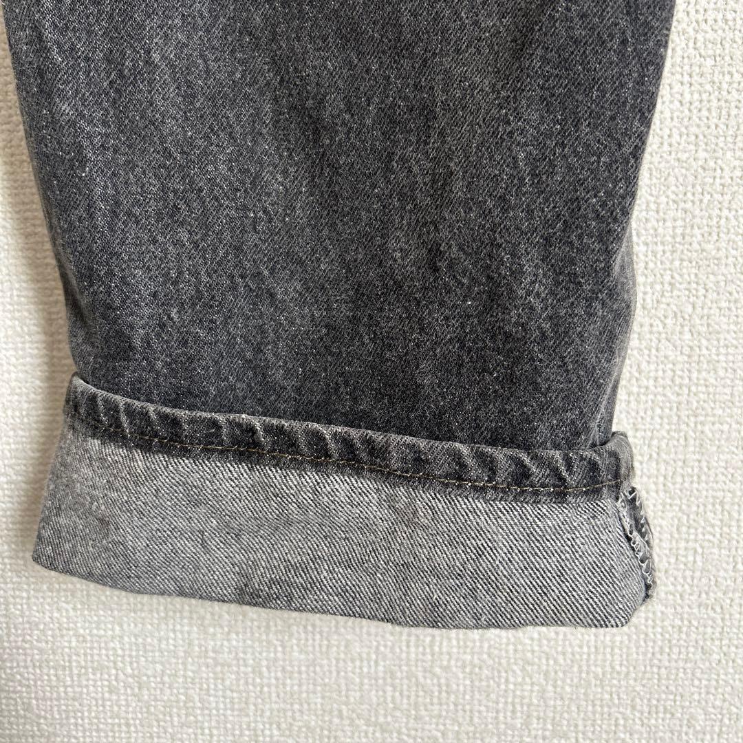 80’s LEVI'S 501 ブラックデニム 先染め　W36 L32
