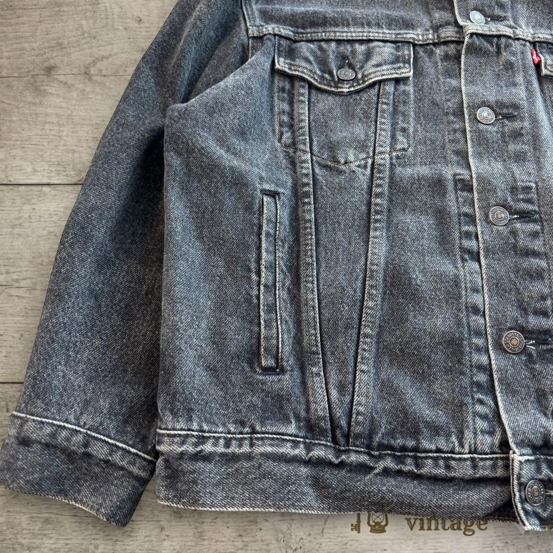 先染め Levi’s 70503 ブラック L#716
