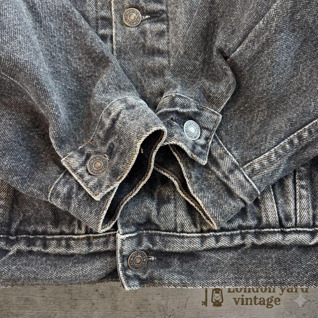 先染め Levi’s 70503 ブラック L#716