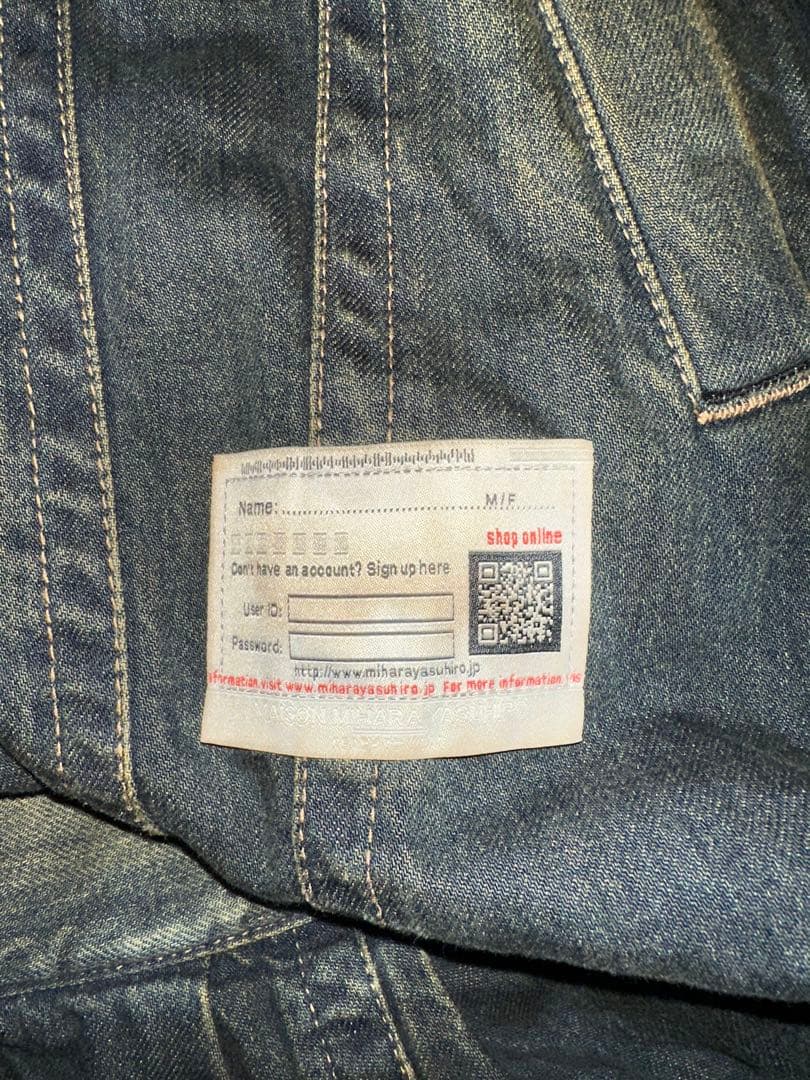 ジャケット・アウター Double Layered Denim Jacket