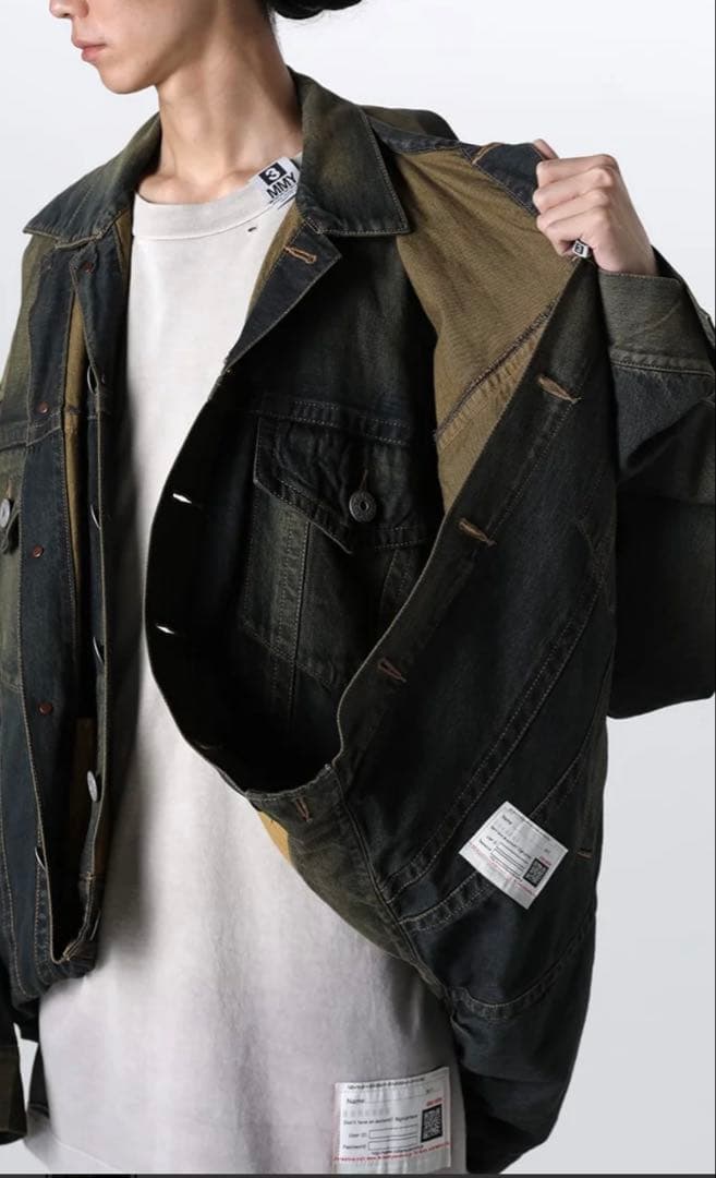 ジャケット・アウター Double Layered Denim Jacket