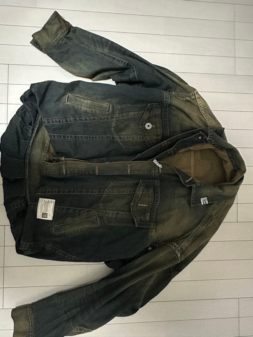 ジャケット・アウター Double Layered Denim Jacket