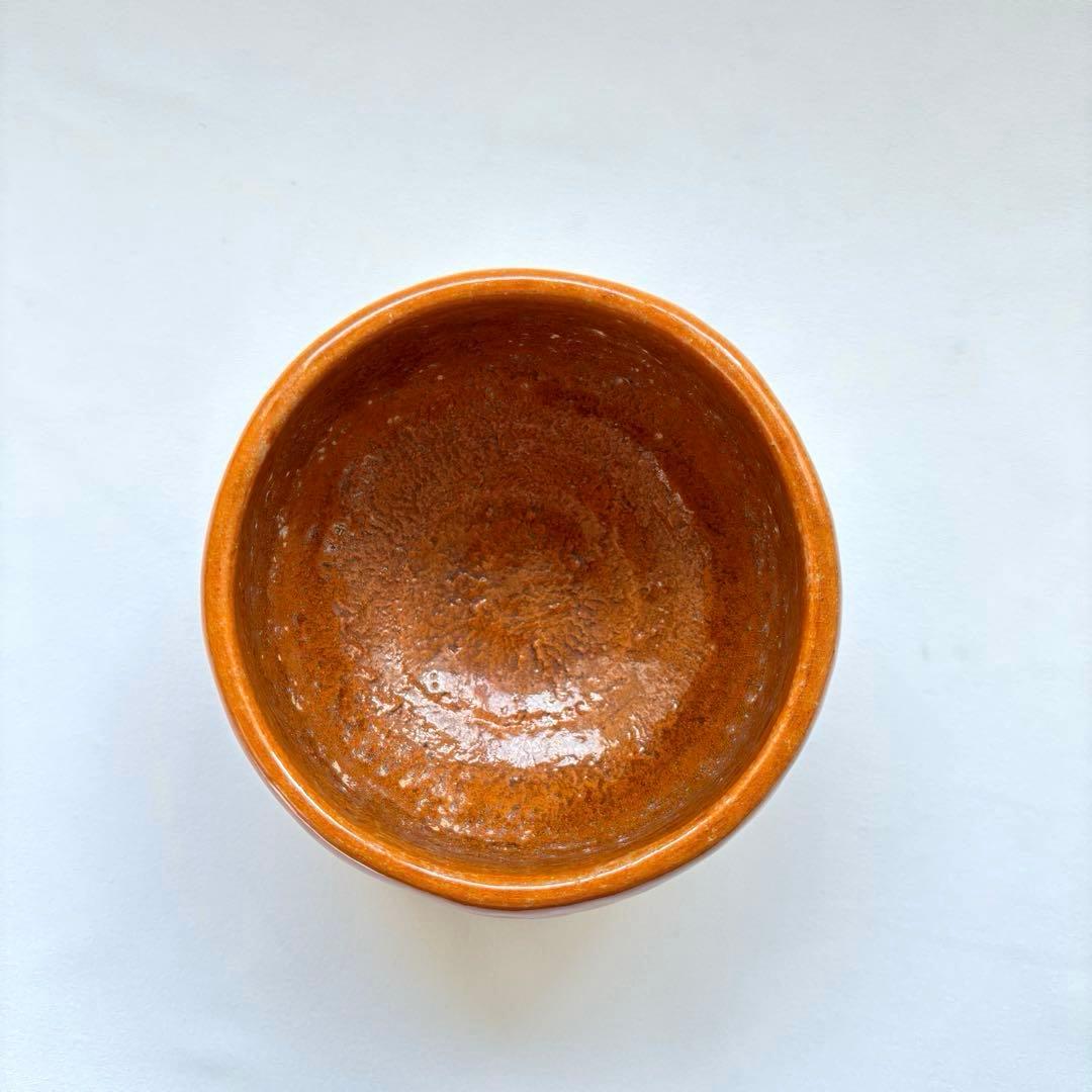 大樋焼 飴秞茶碗 【大樋一平 作】