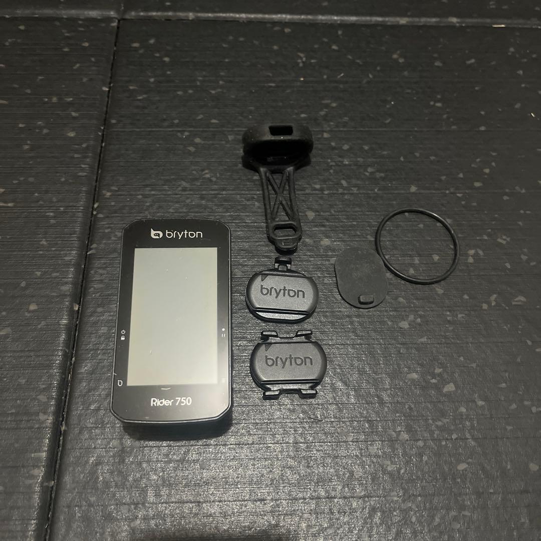 【美品】Bryton Rider 750 センサーセット【初期化済/動作良好】