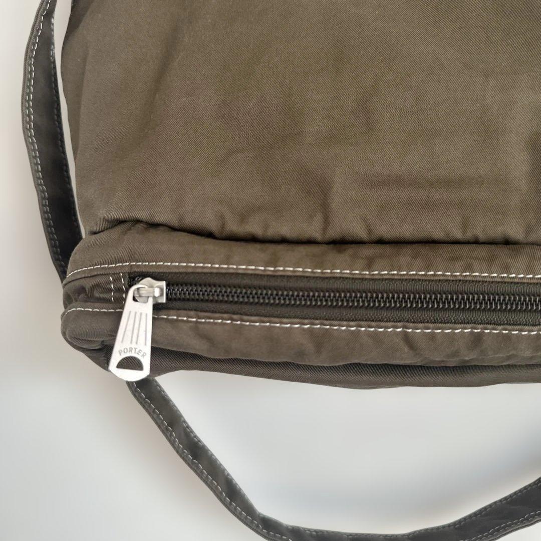 吉田カバンPORTER オリーブグリーン カーキ　トートバッグ　ショルダーバッグ