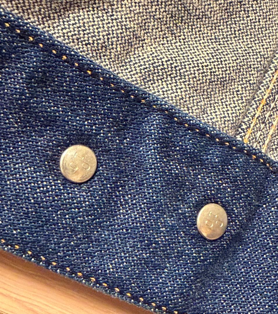 80s USA製 Wrangler 902 デニムジャケット 短丈 古着