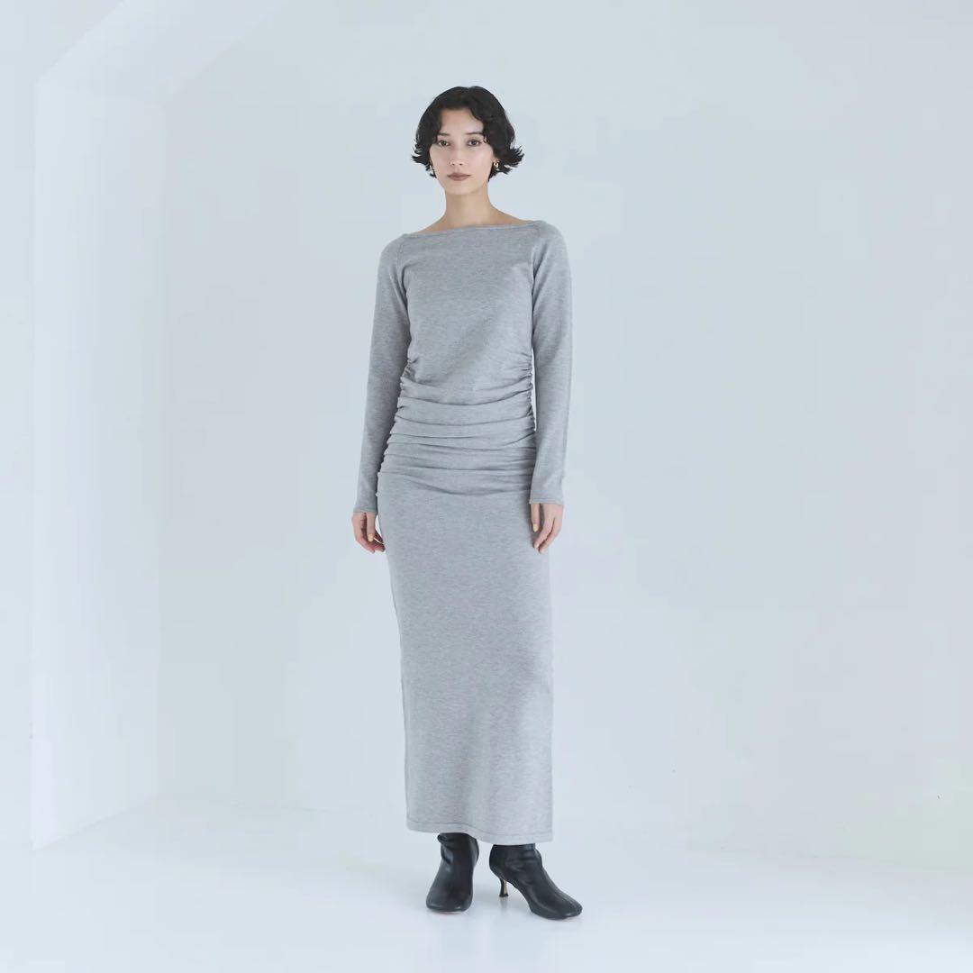 Sea Room lynn 2wayネックKnitアイラインワンピース