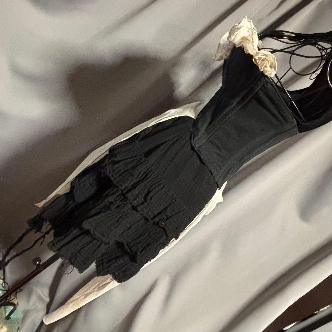 STIGMATA ガーゼコットンコルセットビスチェ