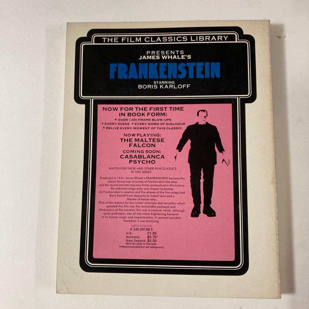 洋書 Frankenstein by James Whale