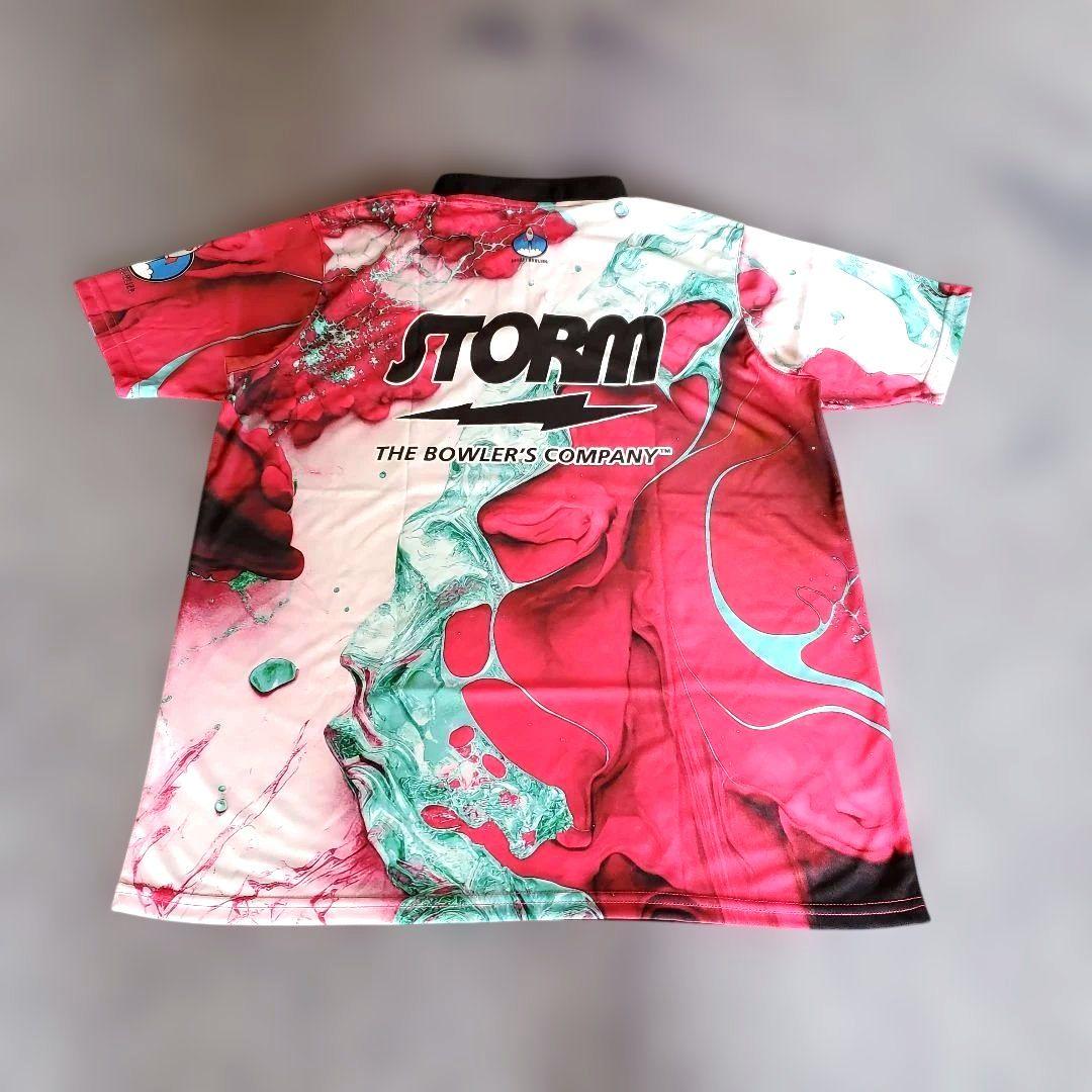 新品✨日本未発売✨STORM【日本サイズXL】ピンク　大きめ　マーブル