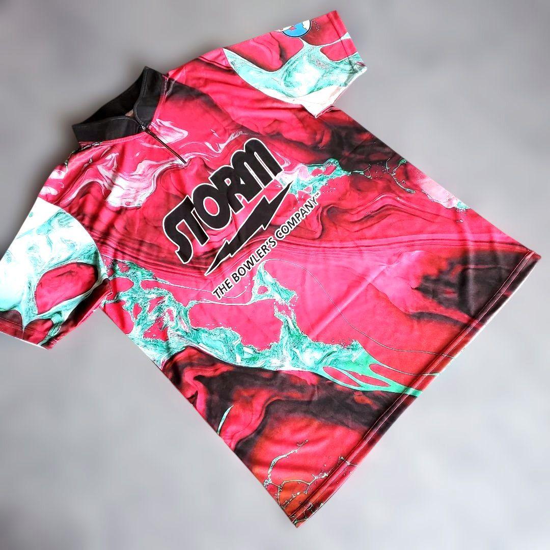 新品✨日本未発売✨STORM【日本サイズXL】ピンク　大きめ　マーブル