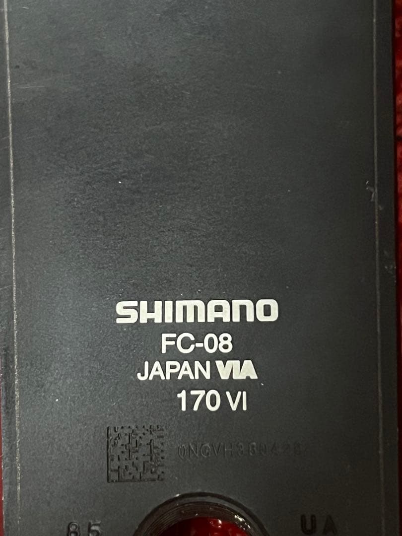 SHIMANO FC-08 クランク 50-34 ULTEGRA 170mm