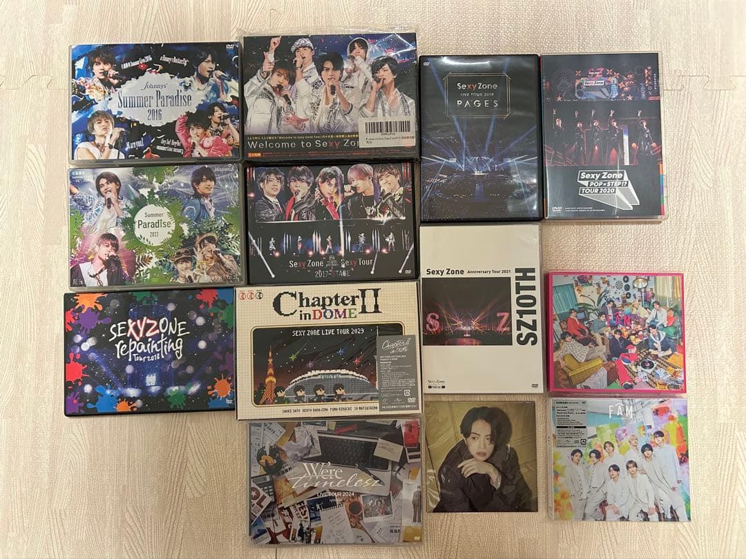 timelesz SexyZone DVD アルバム まとめ売り