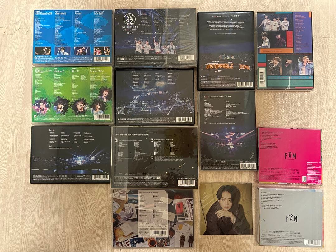 timelesz SexyZone DVD アルバム まとめ売り