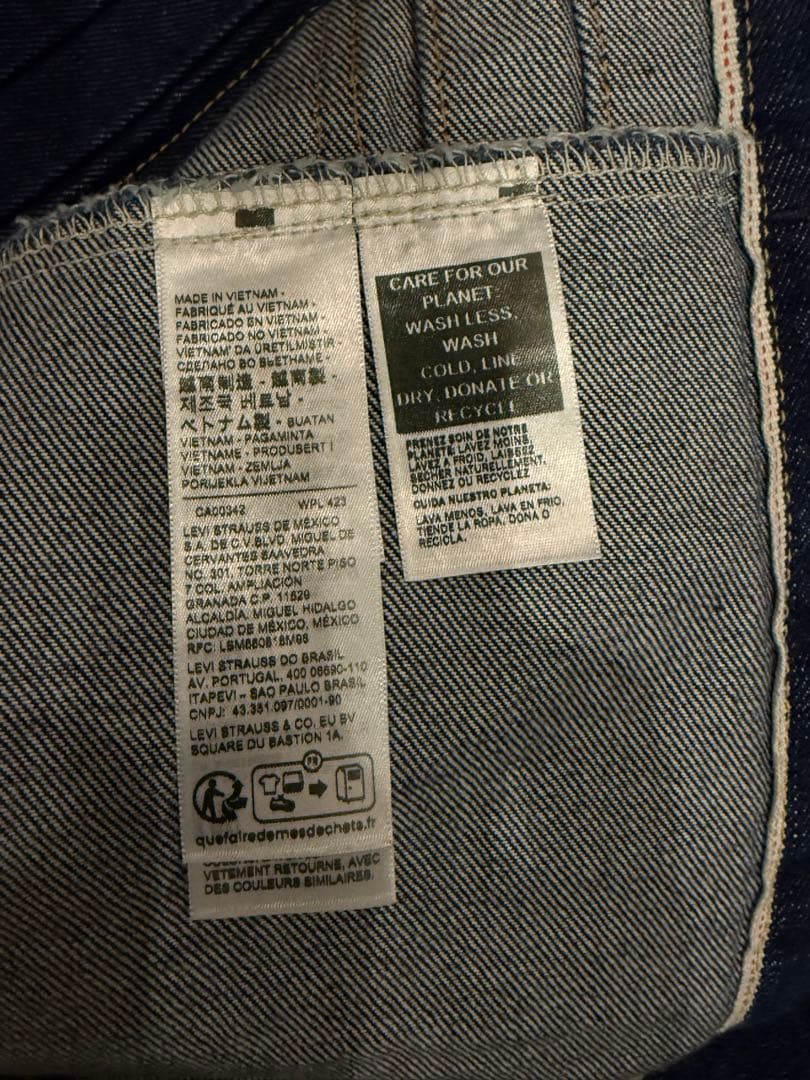 Levi'sリーバイス タイプ1 トラッカーデニムジャケットA3174-0030