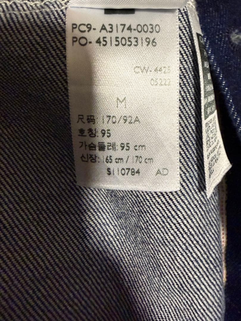 Levi'sリーバイス タイプ1 トラッカーデニムジャケットA3174-0030