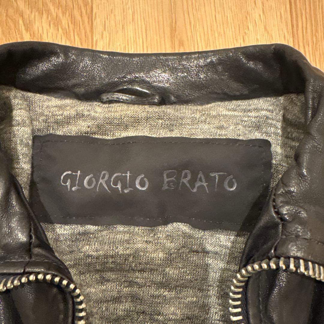 GIORGIO BRATO ジョルジオブラット　レザージャケット