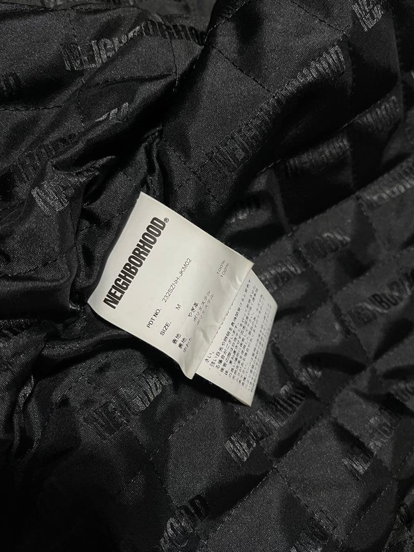 ジャケット・アウター NEIGHBORHOOD LEATHER ZIP WORK JACKET