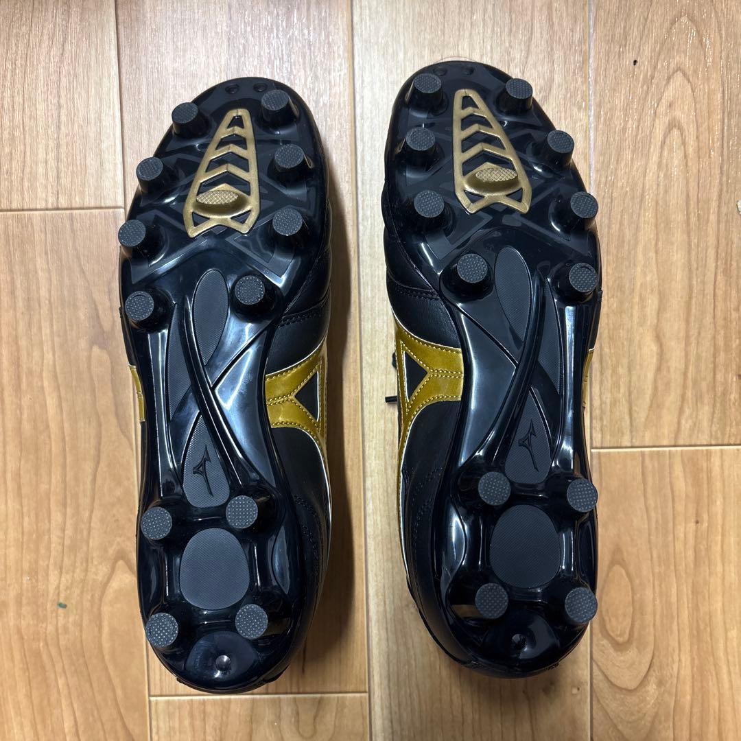 Mizuno Morelia サッカーシューズ ブラック/ゴールド
