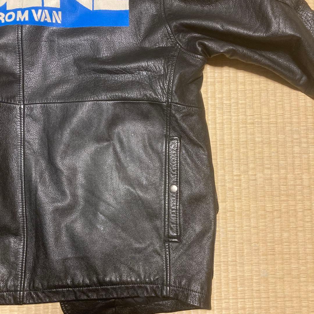 美品　SCENE FROM VAN レーザージャケット