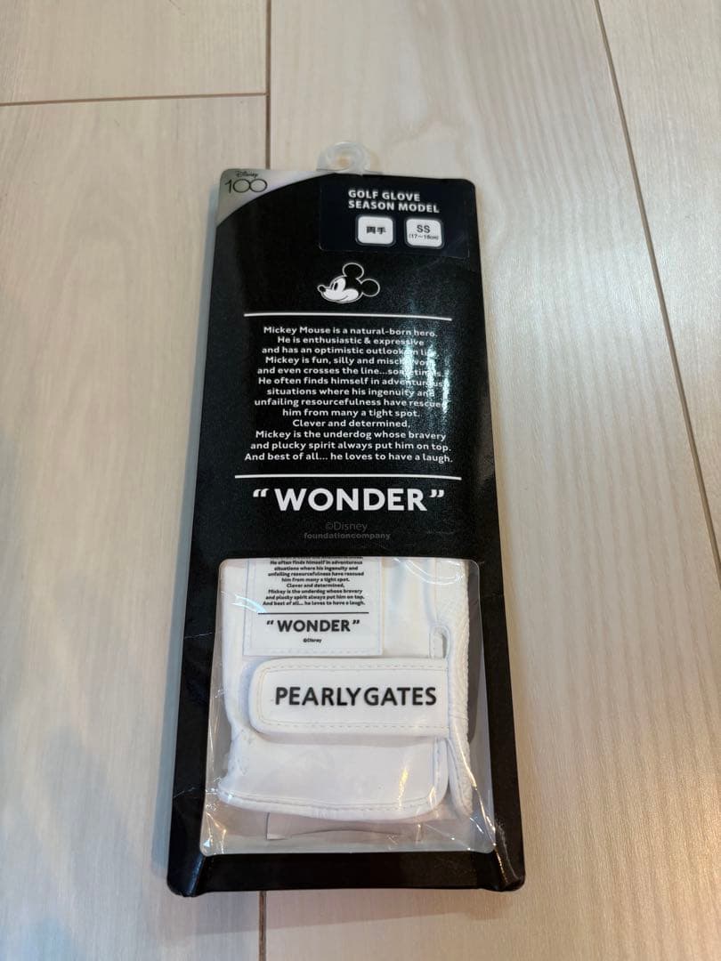 【新品未使用】PEARLY GATES ゴルフグローブ WONDER 両手